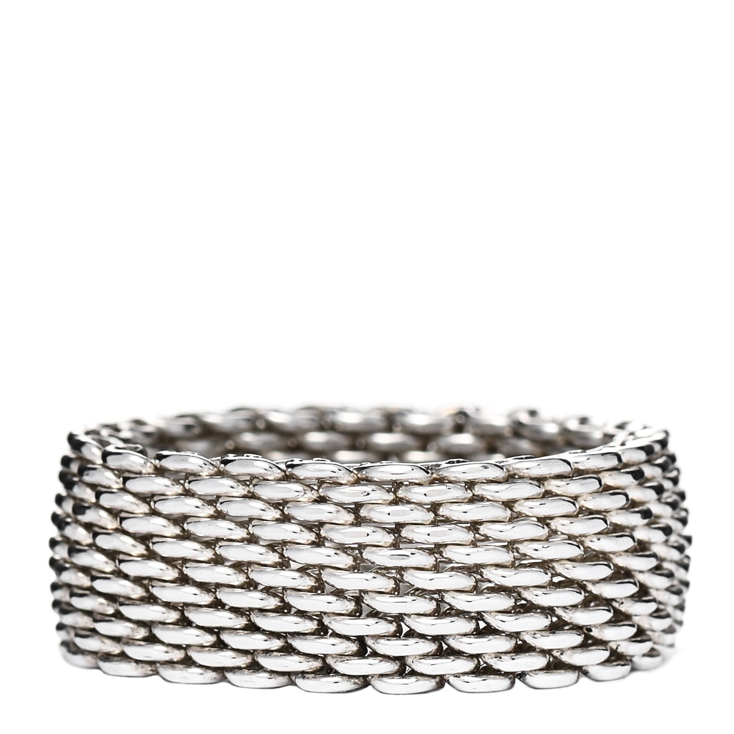 Sterling Silver Somerset Mesh Ring 67 12