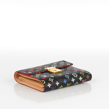 Louis Vuitton Monogram Multicolor Koala Wallet Black 4 of 7