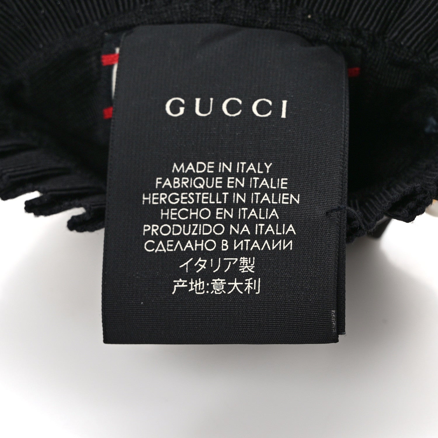 Gucci Nappa Pearl Gloves 8 Black 4 of 5