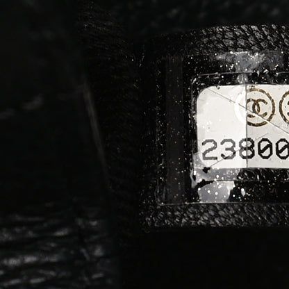 Chanel Grained Calfskin Stitched Messenger Flap Bag Black 7 of 13