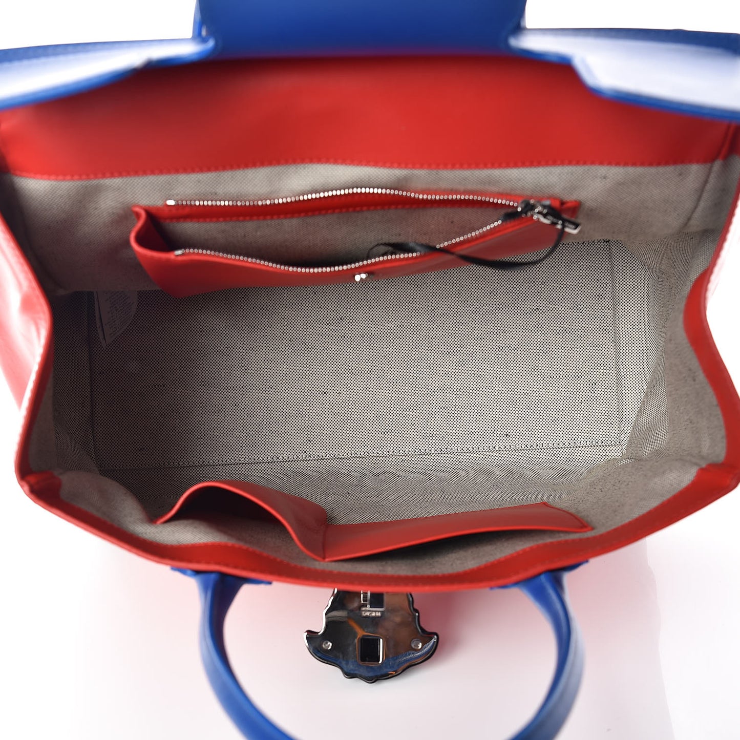 Vitello Palazzo Empire Bag Red Blue Black