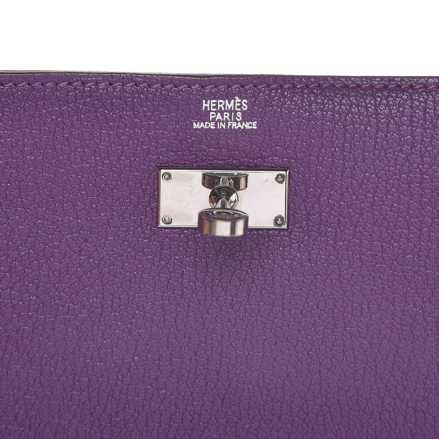 Chevre Mysore Kelly Longue Wallet Violet