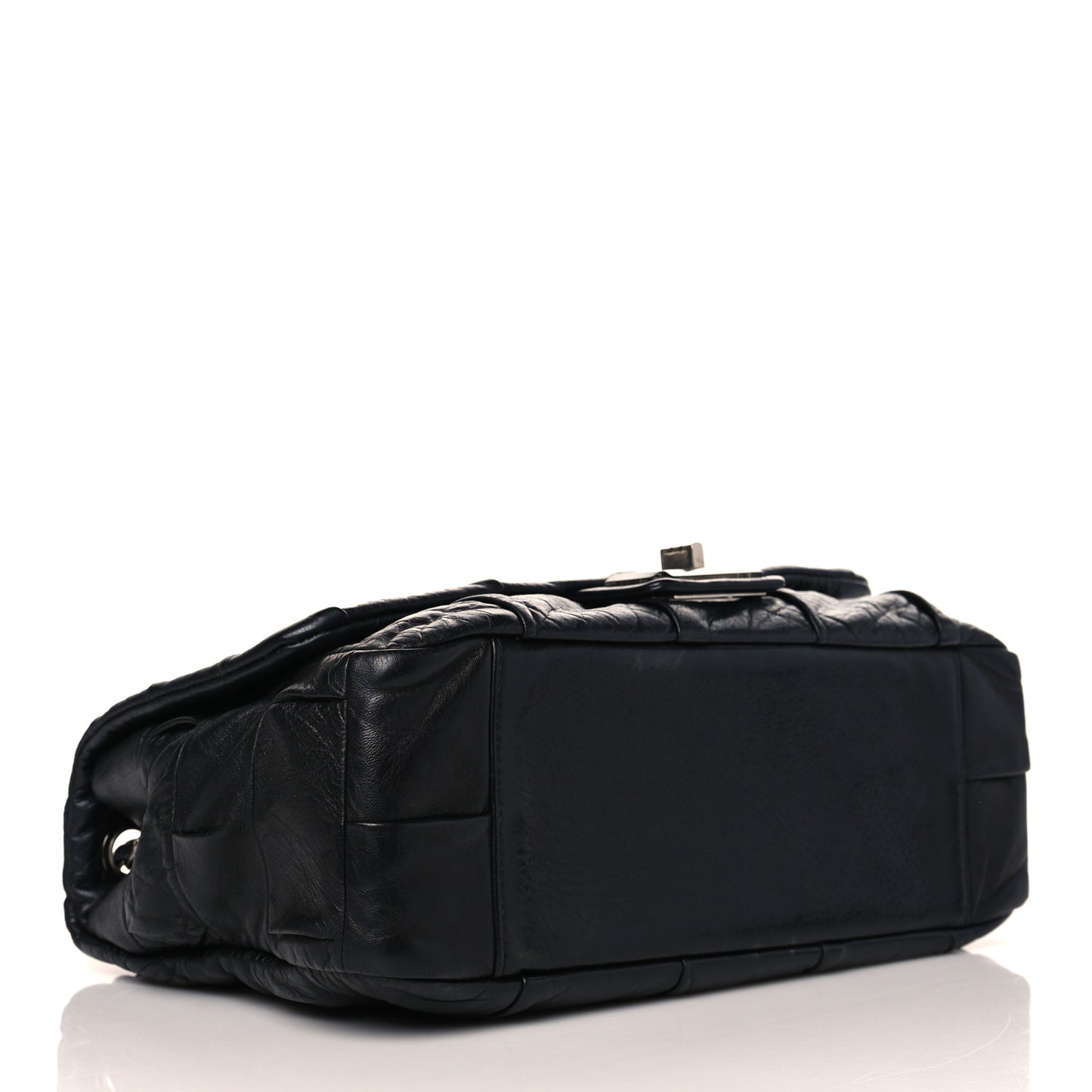 Lambskin Igloo Single Flap Black