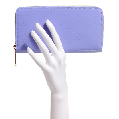 Louis Vuitton Vernis Zippy Wallet Lilac 2 of 7