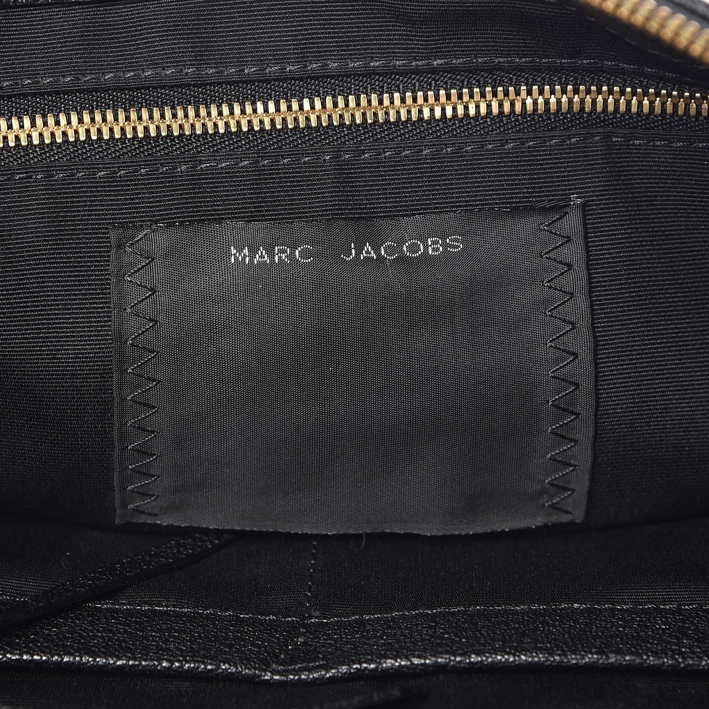 Goatskin Quilted Grommet Nomad Hobo Black