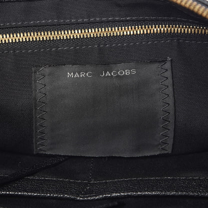 Marc Jacobs Goatskin Quilted Grommet Nomad Hobo Black 7 of 9
