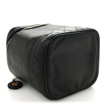 Chanel Calfskin Vanity Cosmetic Bag Black 4 of 11