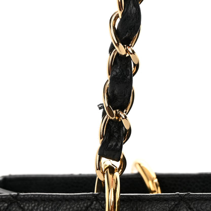 Chanel Caviar Quilted Grand Shopping Tote GST Black 17 of 18