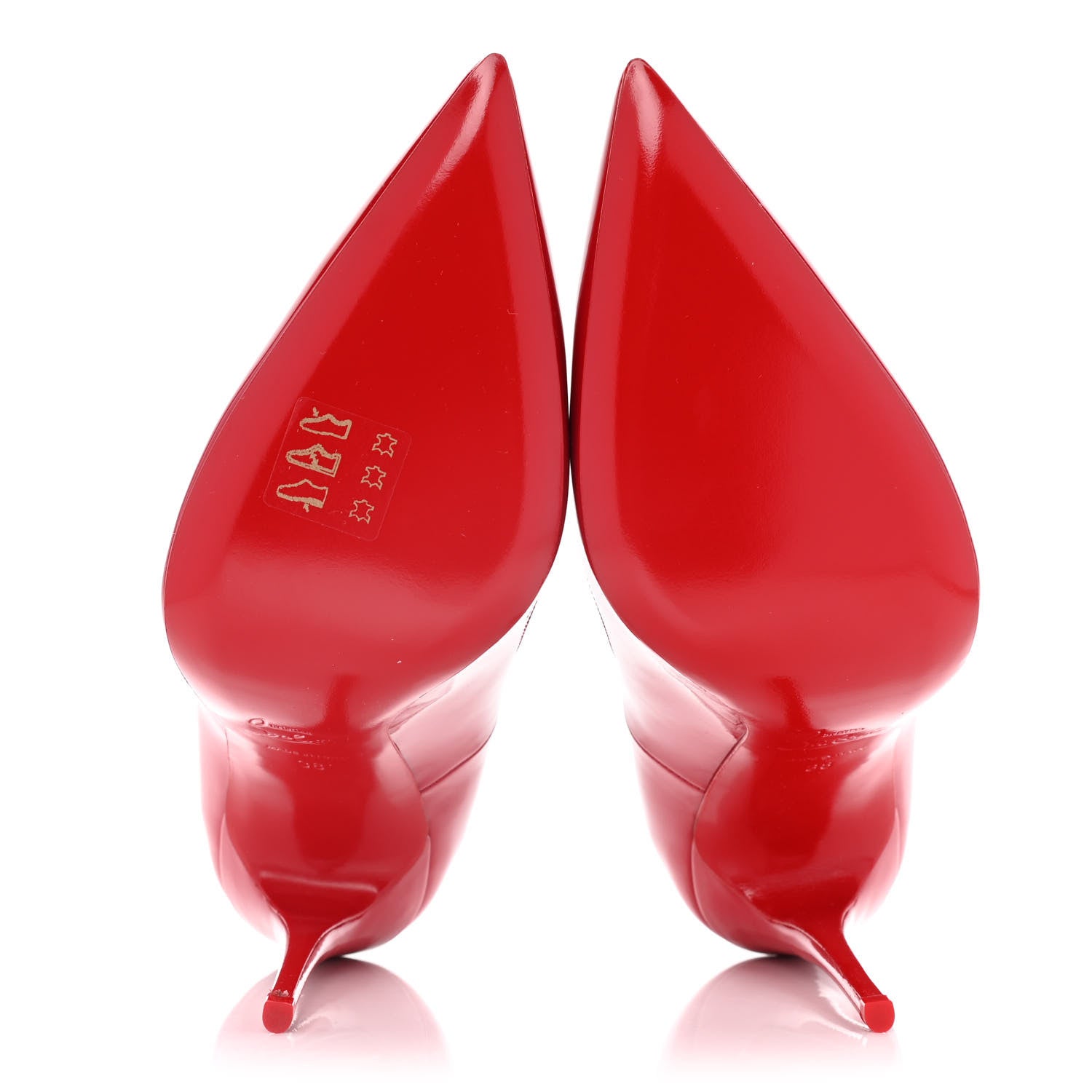 Christian Louboutin Patent So Kate 120 Pumps 38 Red 7 of 13
