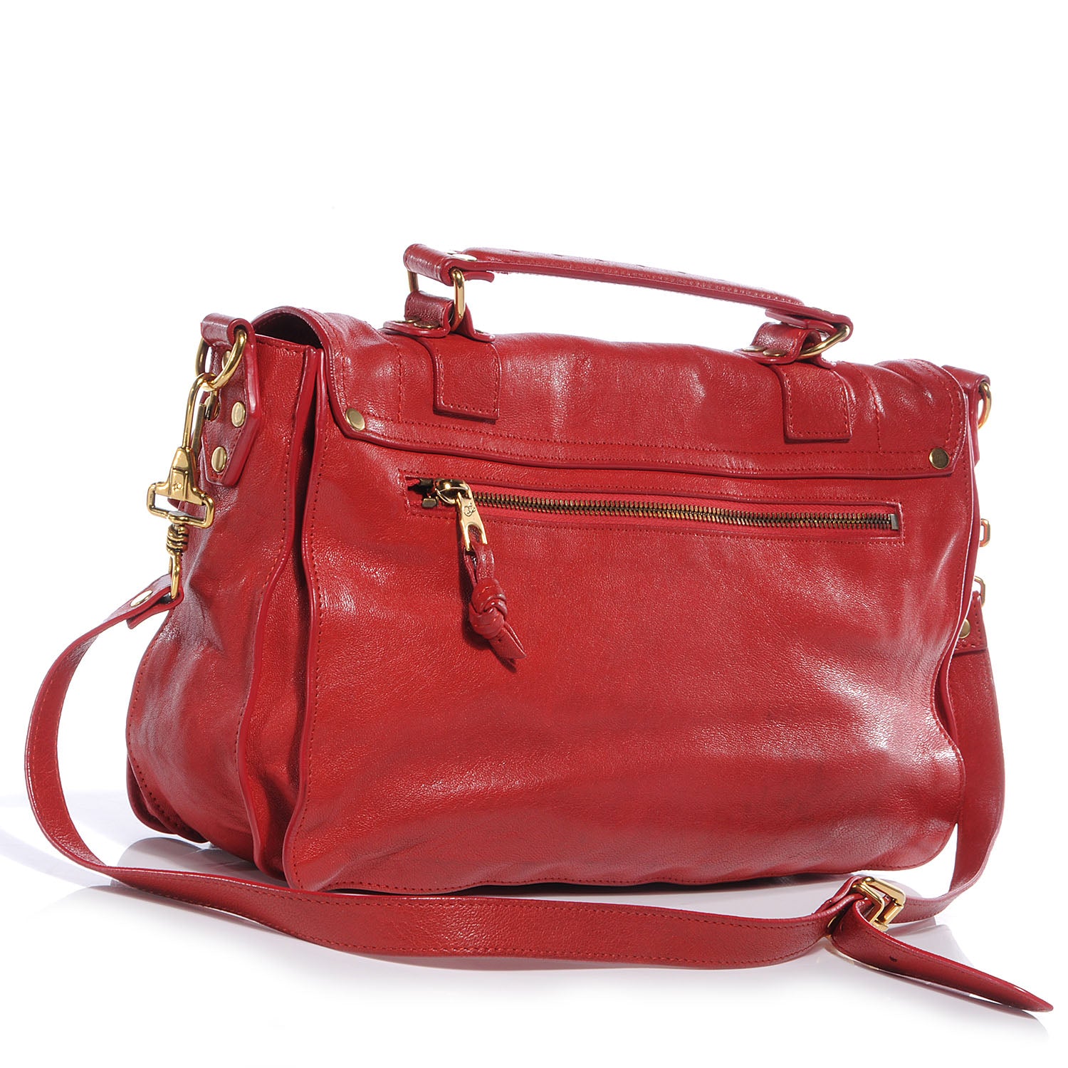 Proenza Schouler Lambskin PS1 Medium Satchel Lipstick 3 of 12