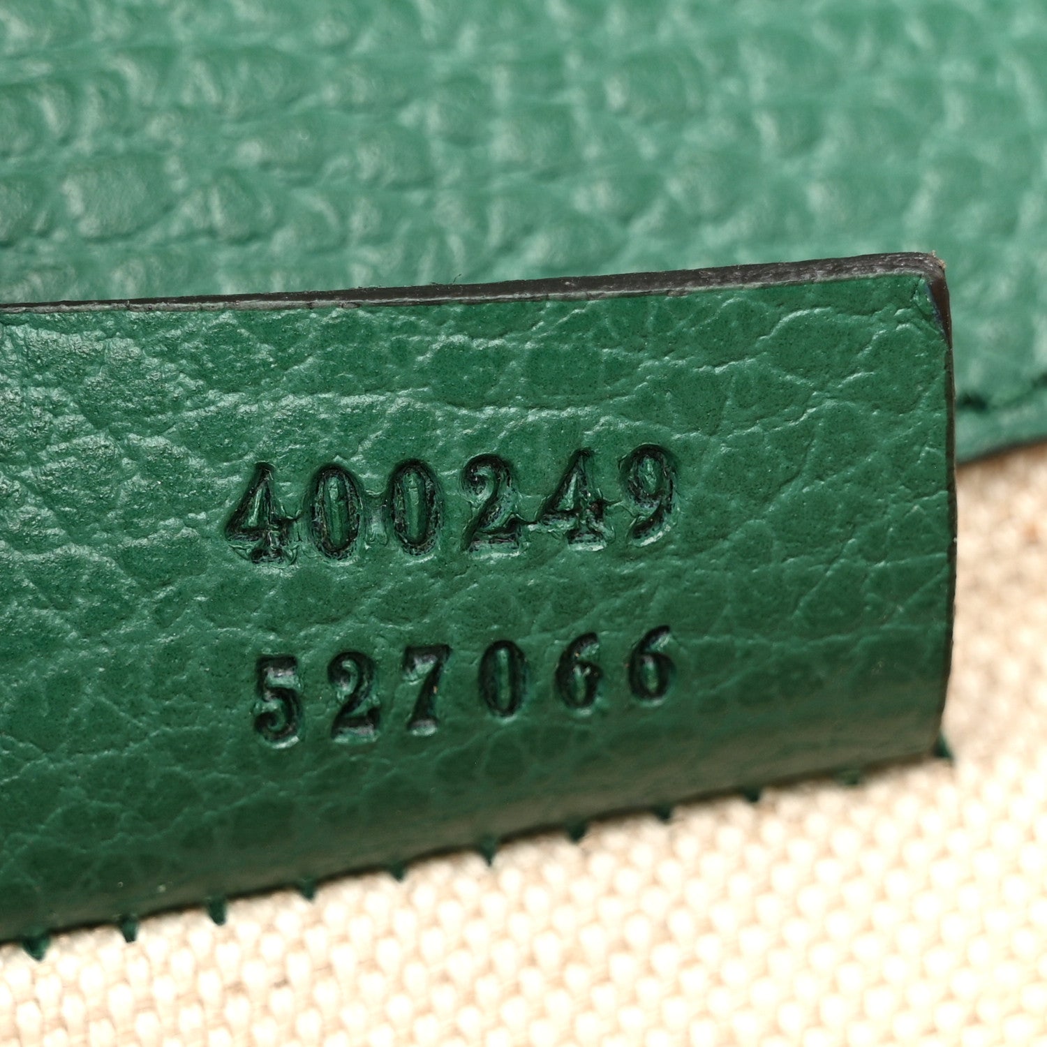 Gucci Dollar Calfskin Crystal Small Dionysus Shoulder Bag Emerald 7 of 10