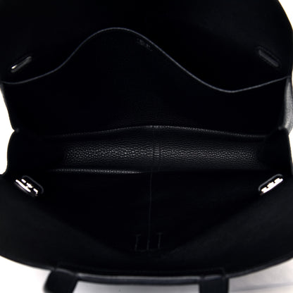 Hermes Taurillon Clemence Halzan 31 GM Black 4 of 6