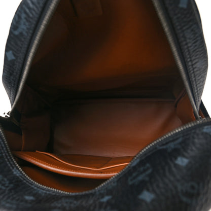 MCM Visetos Large Side Studs Stark Backpack Black 5 of 12