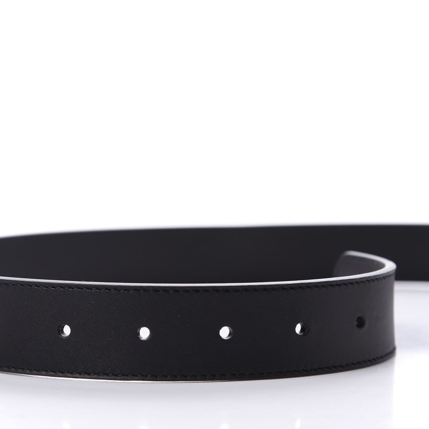 Calfskin Double G 30mm Belt 80 32 Black