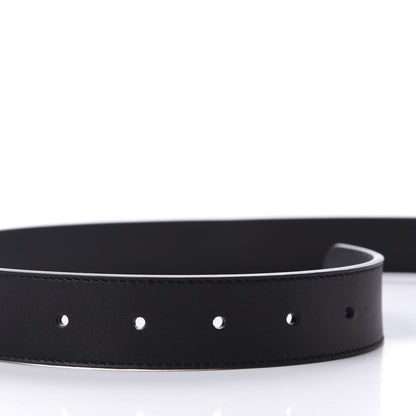 Gucci Calfskin Double G 30mm Belt 80 32 Black 6 of 6