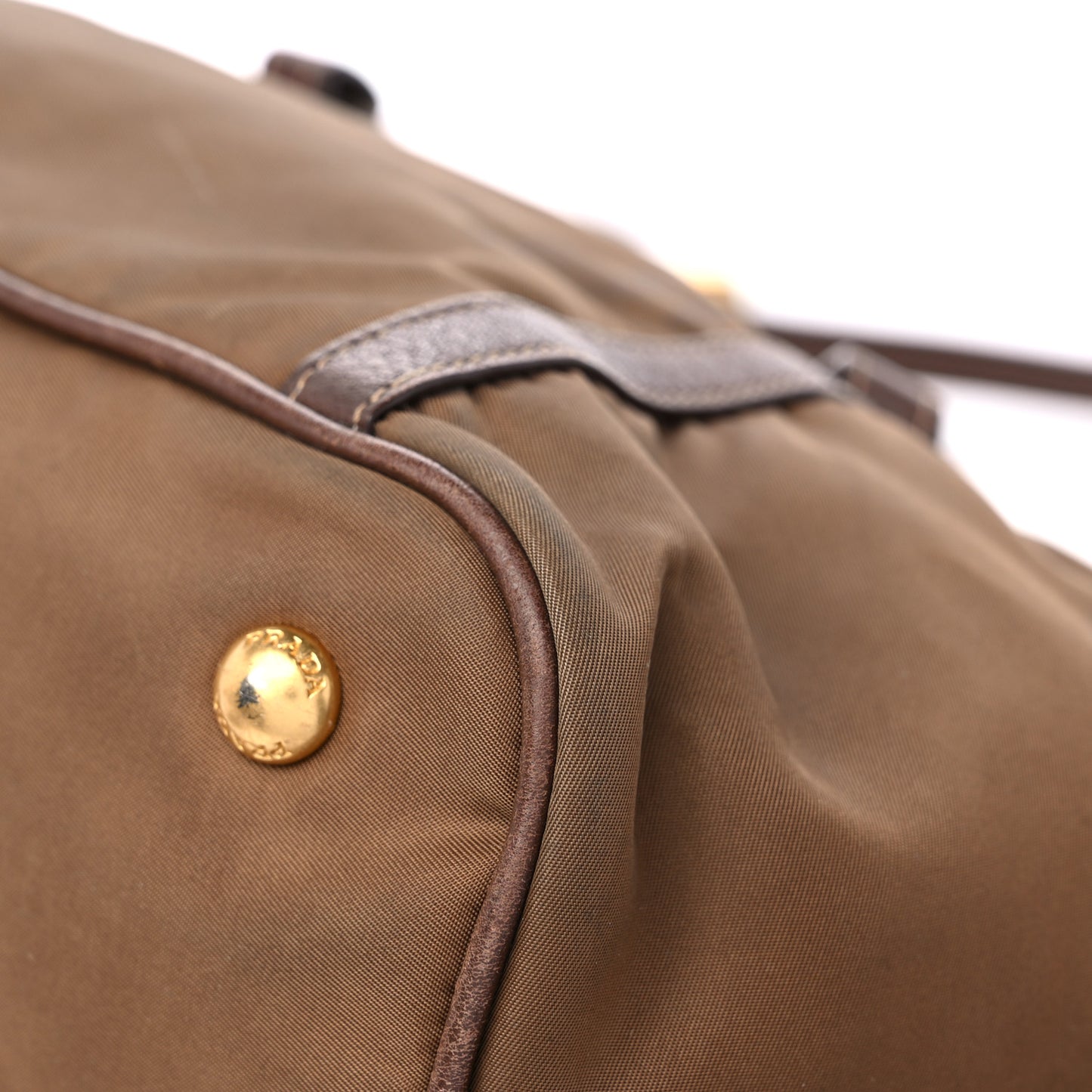 Nylon Tessuto Vitello Daino Tote Corinto