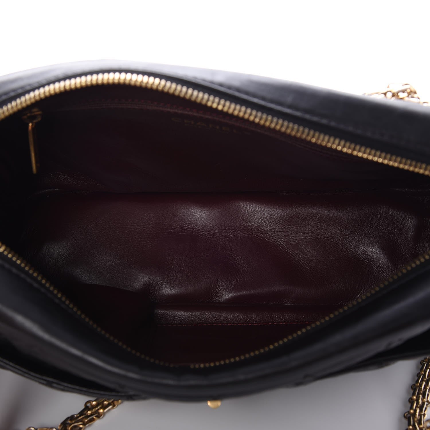 Chanel Aged Calfskin Quilted Medium Reissue Camera Case Black 6 of 9