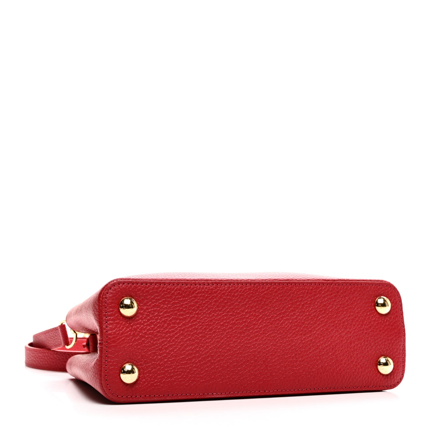 Louis Vuitton Taurillon Capucines BB Scarlet Red 4 of 9