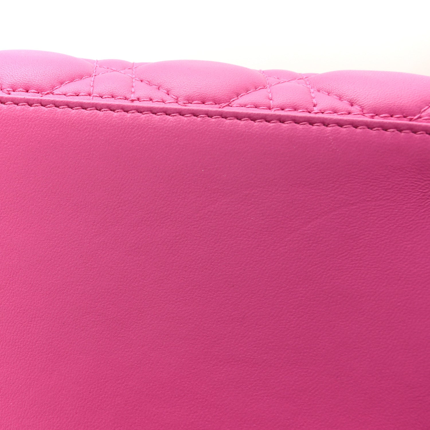 Christian Dior Lambskin Cannage Medium Lady Dior Pink 10 of 11