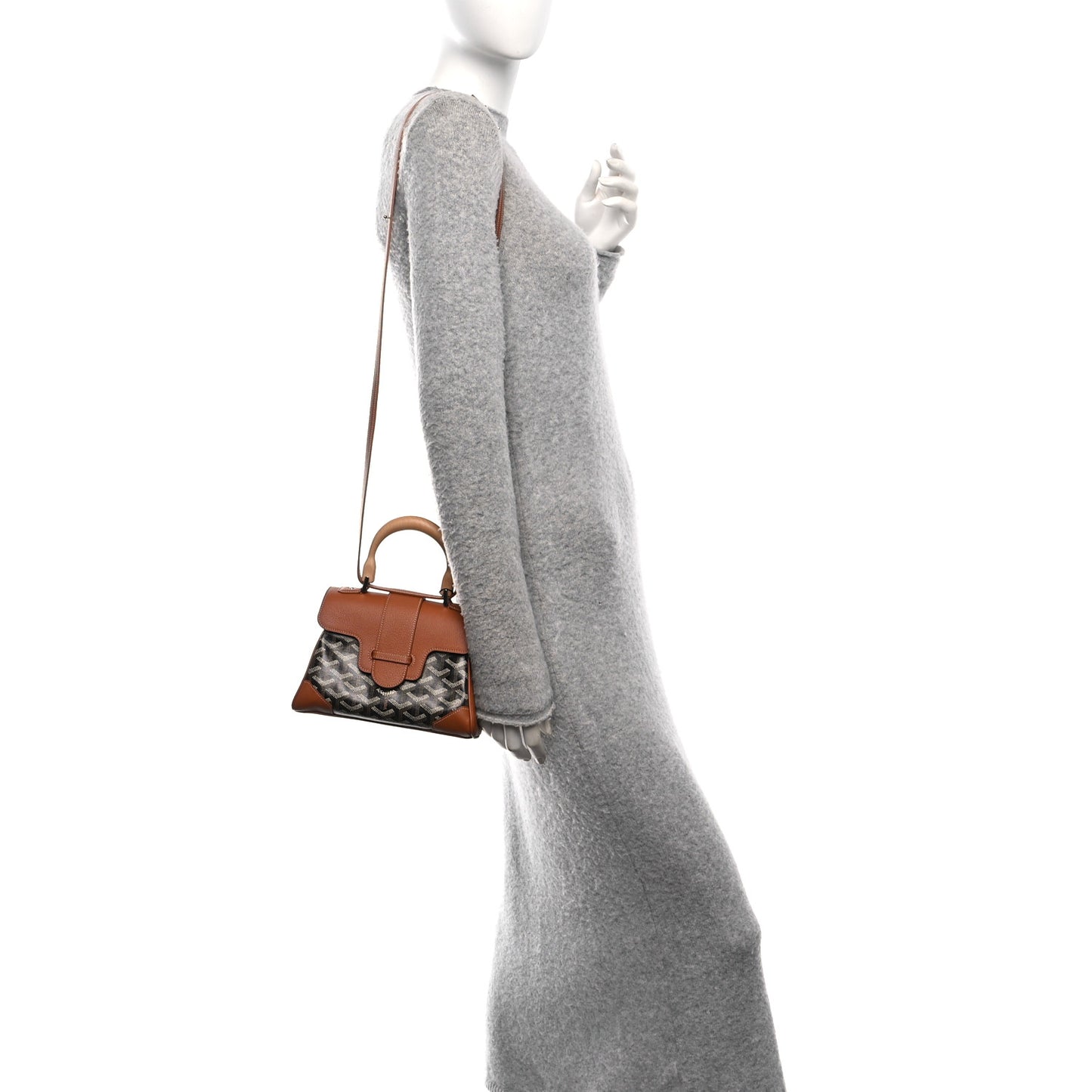 Goyardine Mini Saigon Black Gold