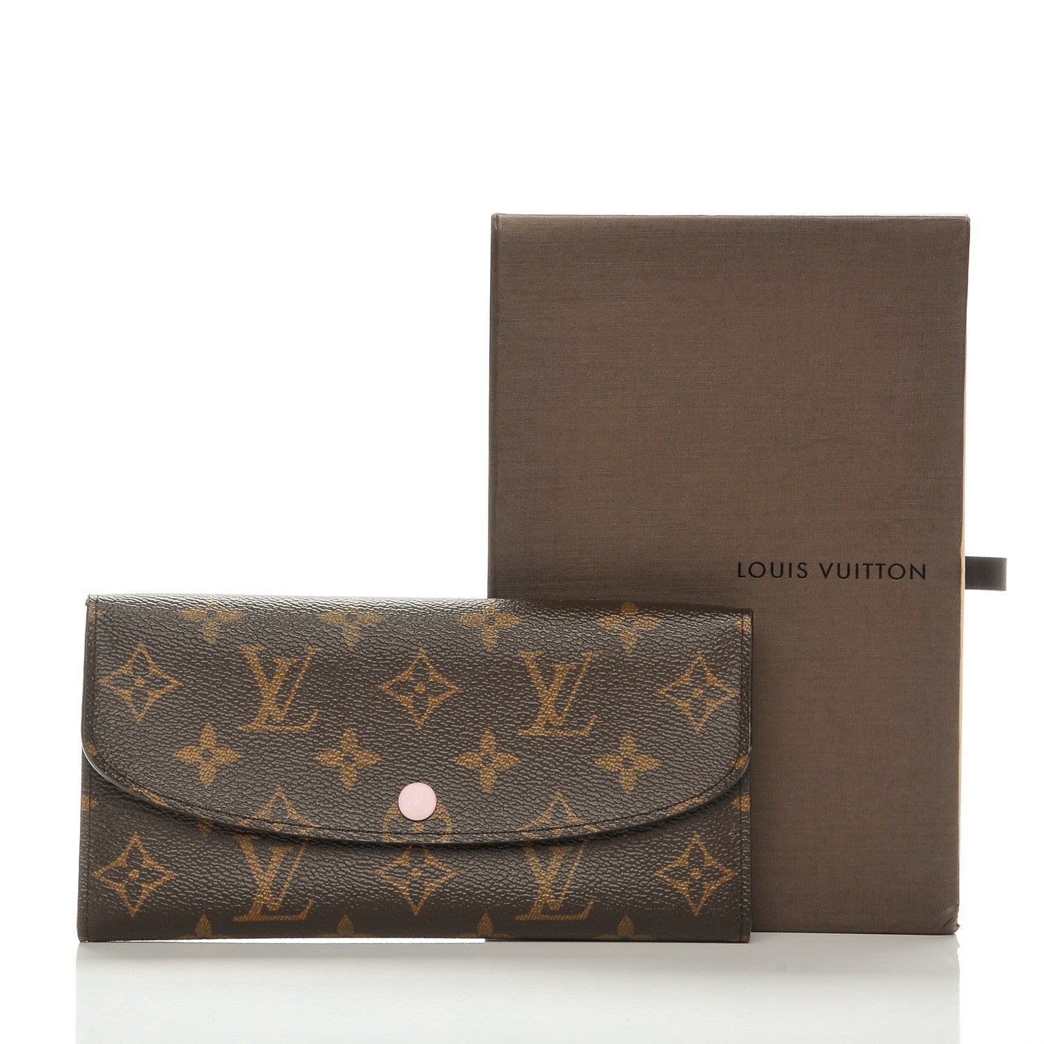 Louis Vuitton Monogram Emilie Wallet Rose Ballerine 8 of 8