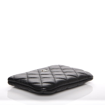 Chanel Lambskin Quilted Small Cosmetic Case Black 5 of 8