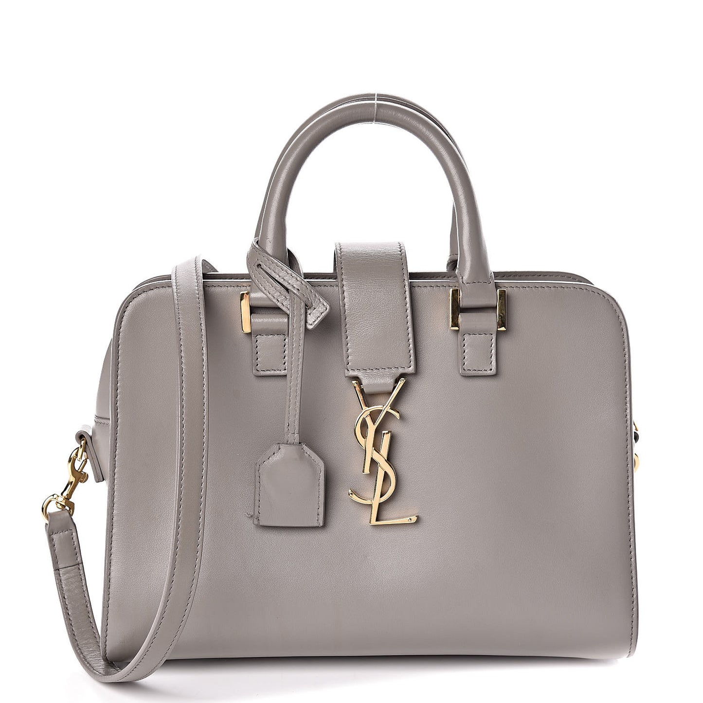 Calfskin Monogram Baby Cabas Fog