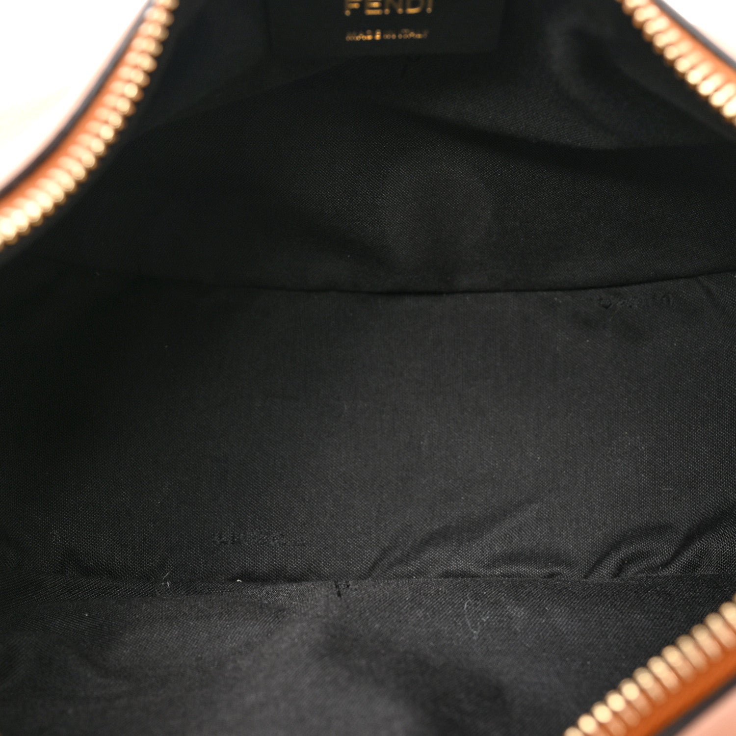 Fendi Vitello Grace Matte Small Fendigraphy Hobo Bag Brandy 5 of 9
