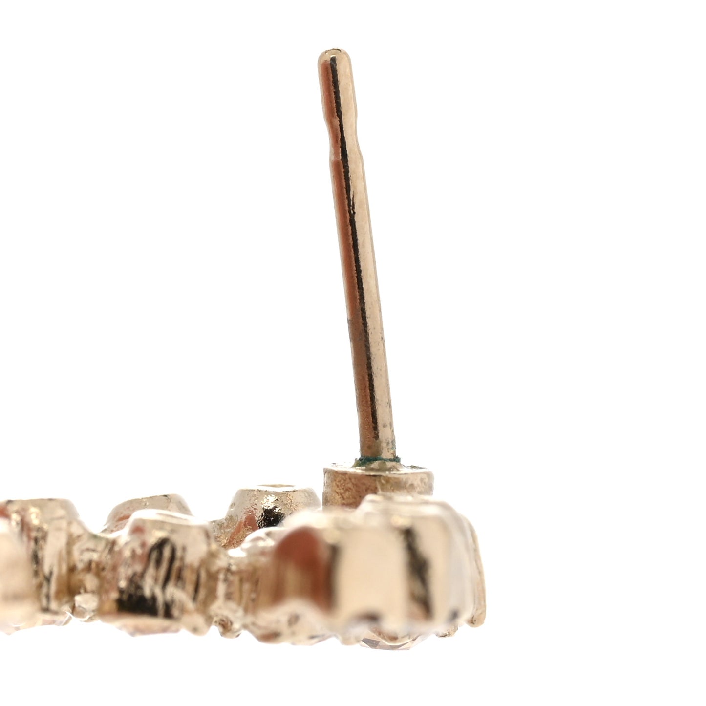 Baguette Crystal CC Drop Earrings Multi