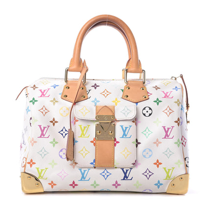 Louis Vuitton Monogram Multicolor Speedy 30 White 1 of 14