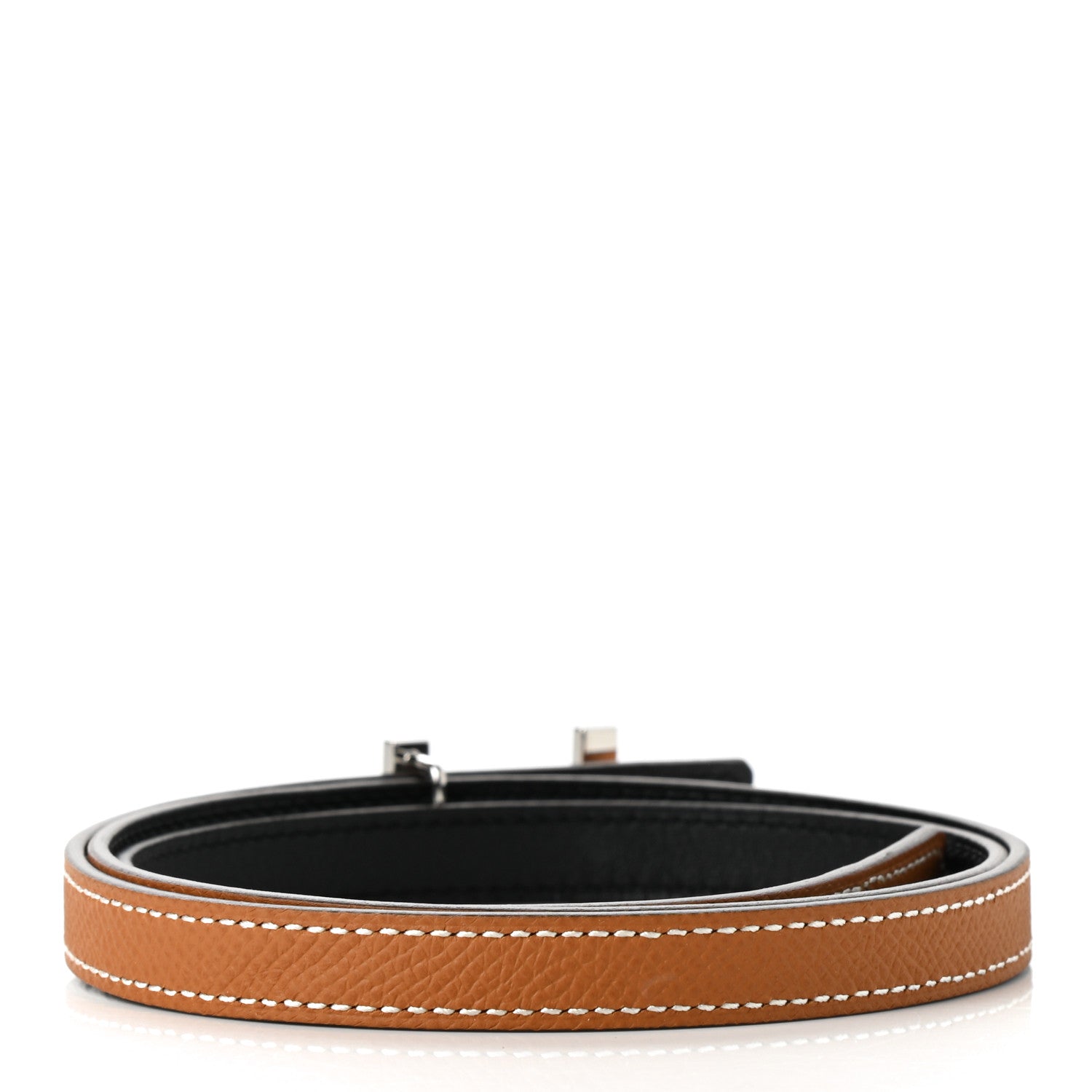 Hermes Swift Epsom 13mm Focus Belt 85 Black Gold 4 of 6