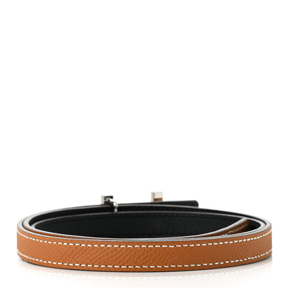 Hermes Swift Epsom 13mm Focus Belt 85 Black Gold 4 of 6