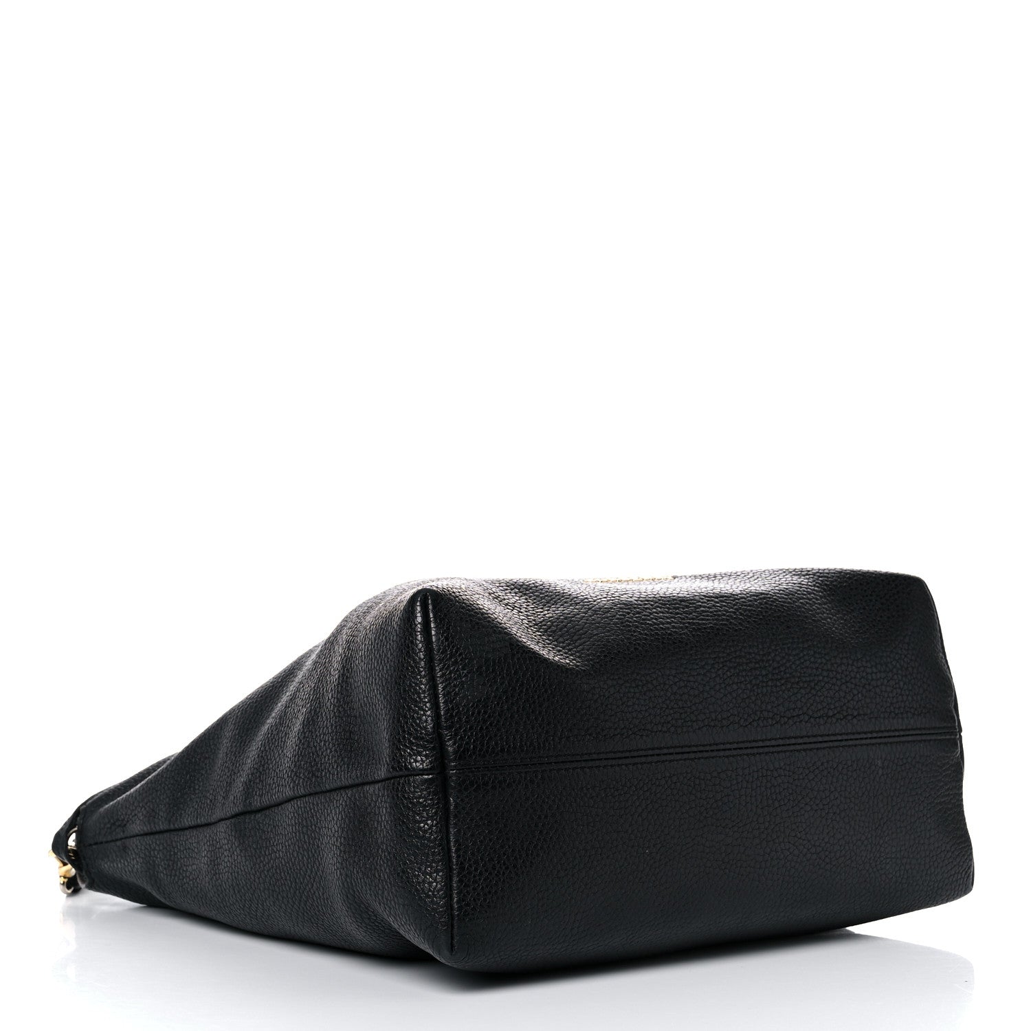 Burberry London Grainy Calfskin Medium Cale Hobo Black 4 of 27