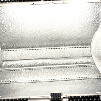 Judith Leiber Swarovski Crystal Minaudiere Clutch Black 5 of 8