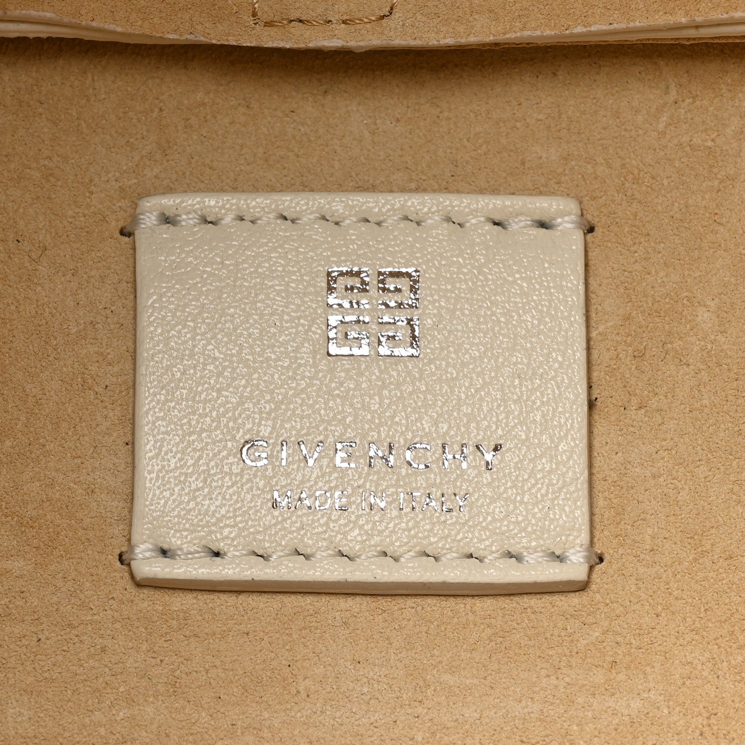 Givenchy Textured Calfskin Mini G Hobo Ivory 5 of 7