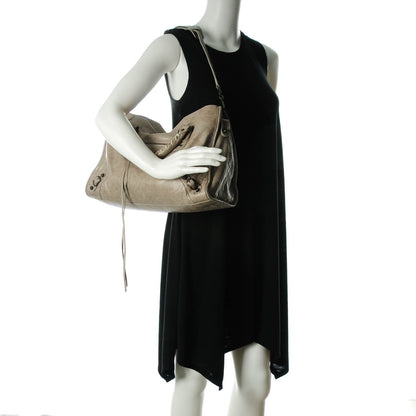Balenciaga Chevre Classic Hardware City Greige 2 of 7