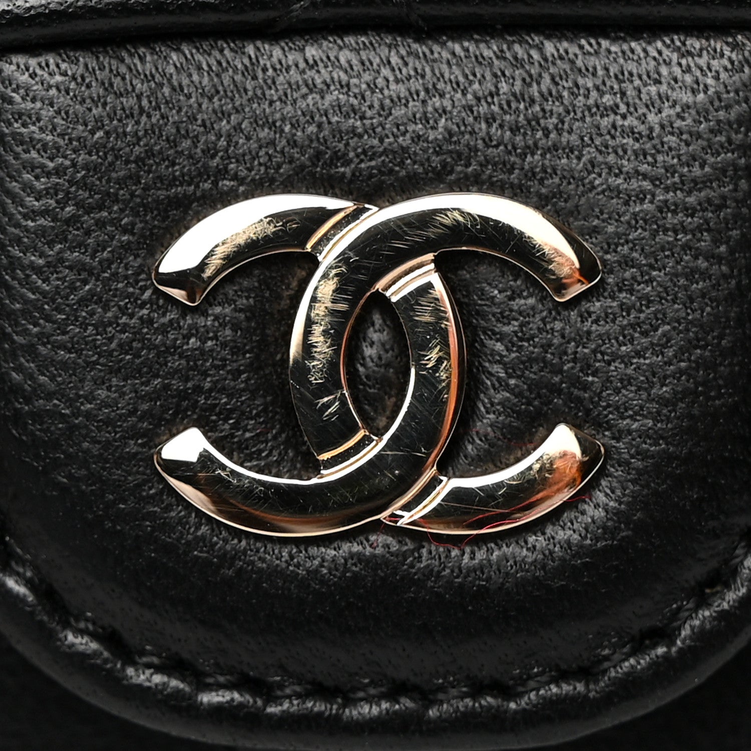 Chanel Lambskin Quilted 4 Key Holder Black 10 of 11