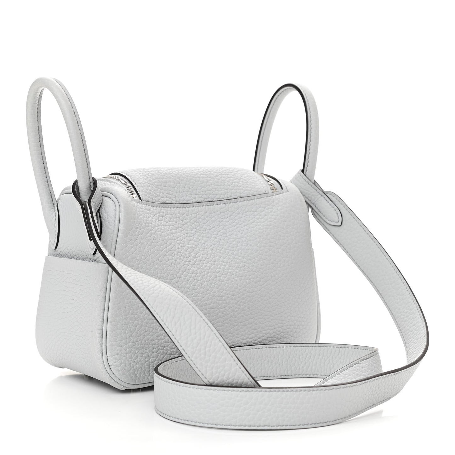 Taurillon Clemence Mini Lindy 20 Bleu Pale
