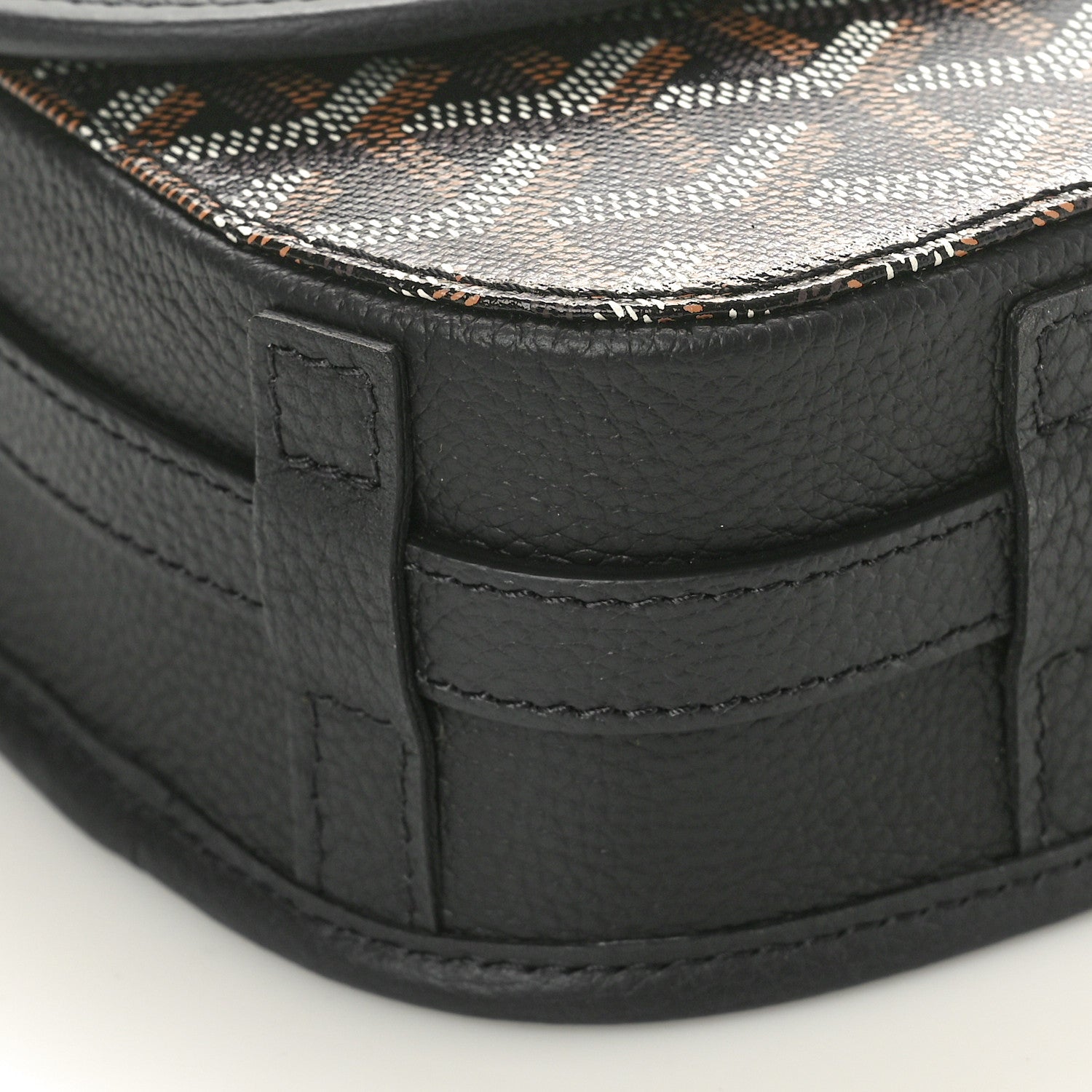 Goyard Goyardine Belvedere II PM Messenger Bag Black 8 of 9