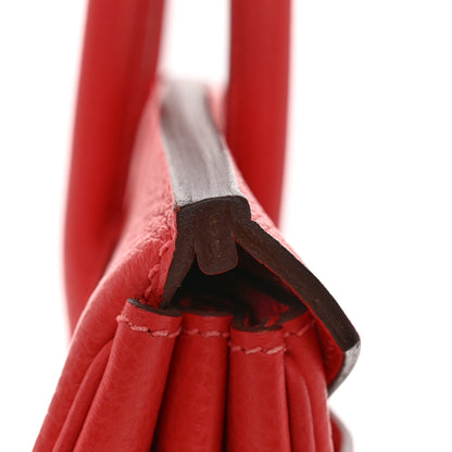 Hermes Taurillon Clemence Birkin 30 Rouge Pivoine 12 of 13