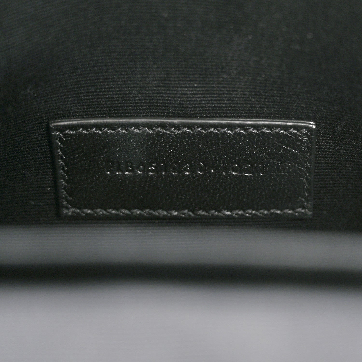 Saint Laurent Grain De Poudre Textured Mixed Matelasse Triquilt Monogram Clutch Vert Fonce 7 of 12