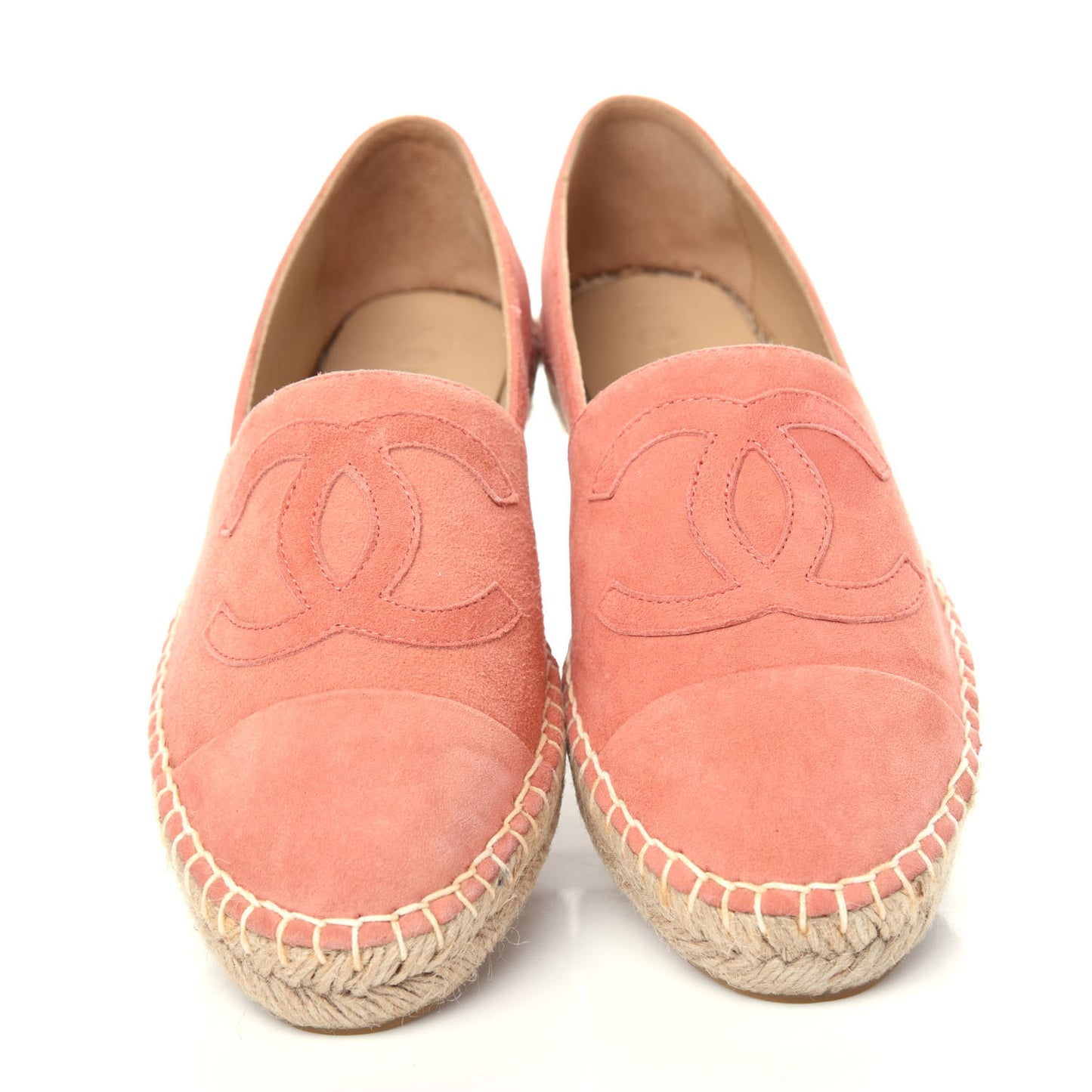 Suede CC Espadrilles 37 Pink