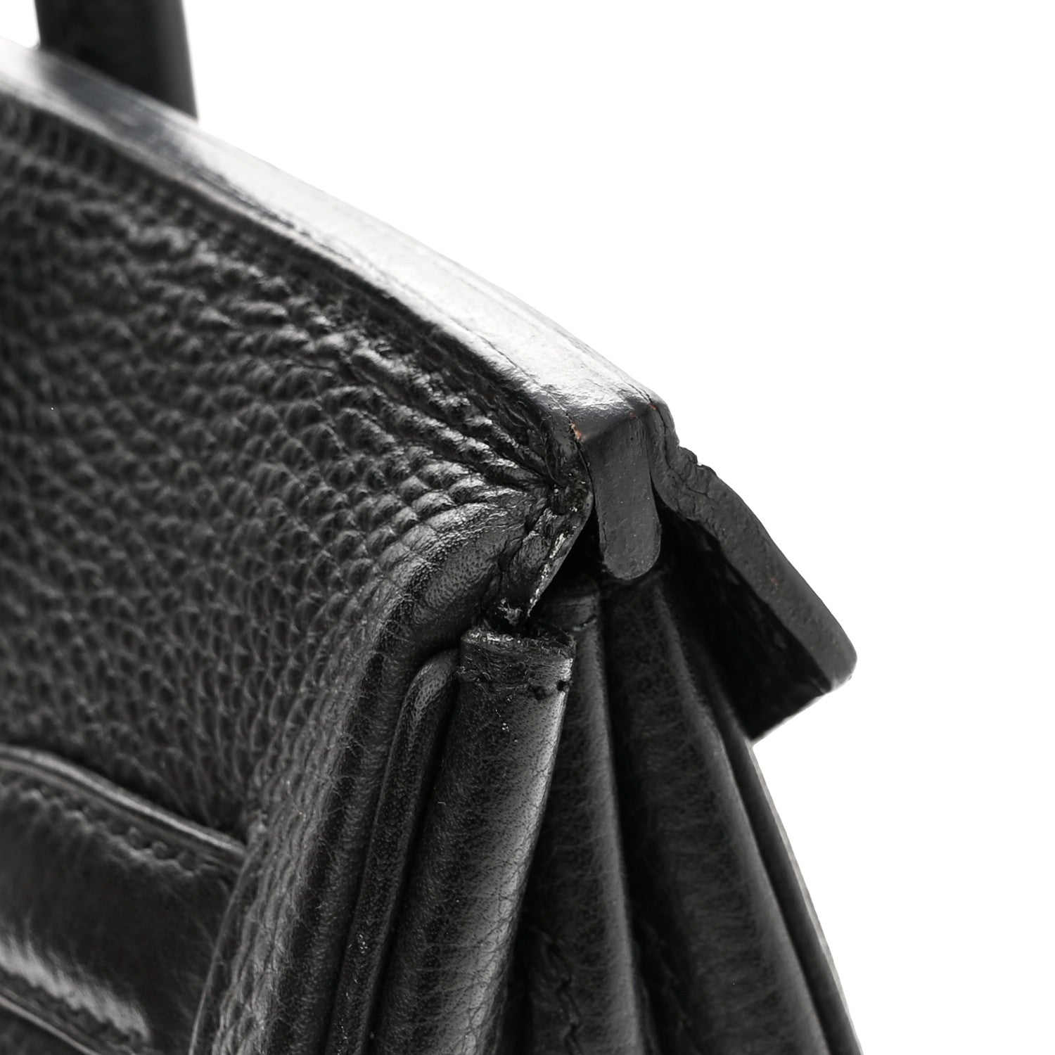 Hermes Taurillon Clemence Birkin 30 Black 15 of 16