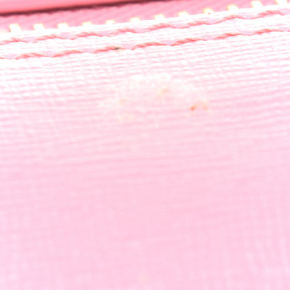 Versace Saffiano Calfskin Palazzo Duffle Bag Light Pink 11 of 12