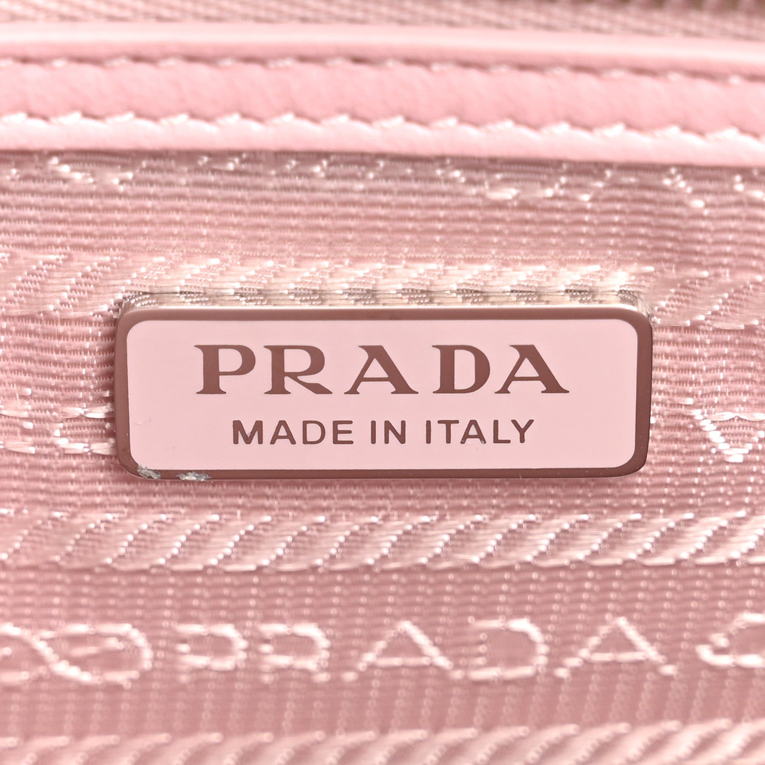 Prada Satin Crystal Mini Galleria Double Zip Tote Alabastro 6 of 11