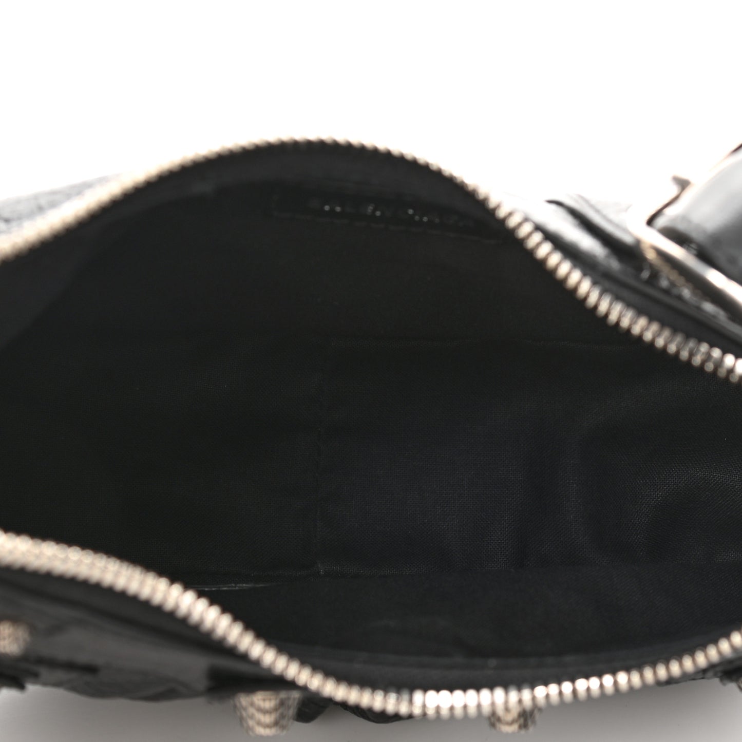 Agneau Arena Le Cagole Shoulder Bag XS Black