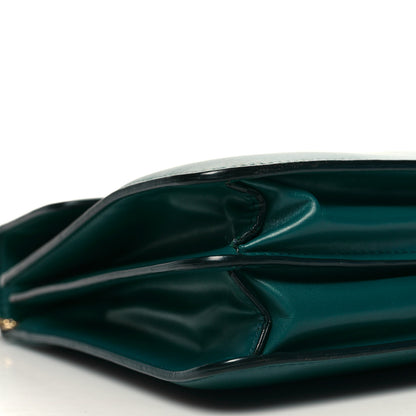Bulgari Calfskin Large Serpenti Forever Top Handle Emerald Green 11 of 12