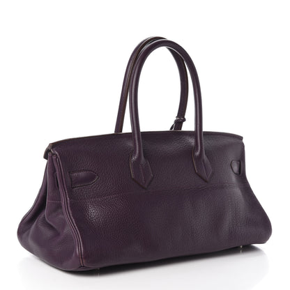 Hermes Taurillon Clemence JPG Birkin 42 Raisin 3 of 10