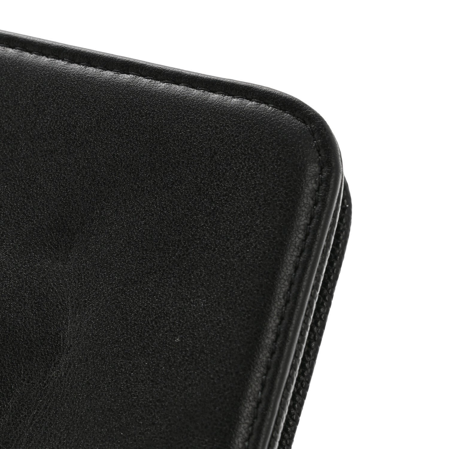 Chanel Caviar Quilted Boy Wallet On Chain WOC Black 12 of 13