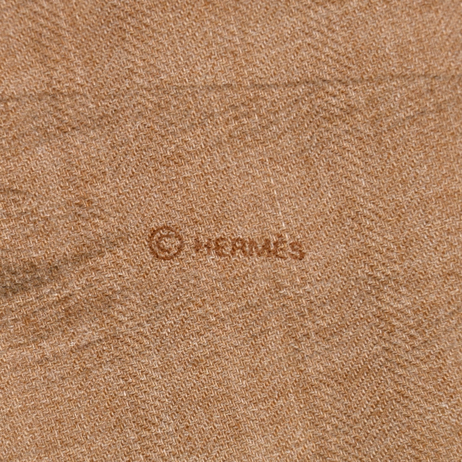 Hermes Cashmere Silk Les Ailes De Pegase Scarf 100 Caramel Black Creme 3 of 4